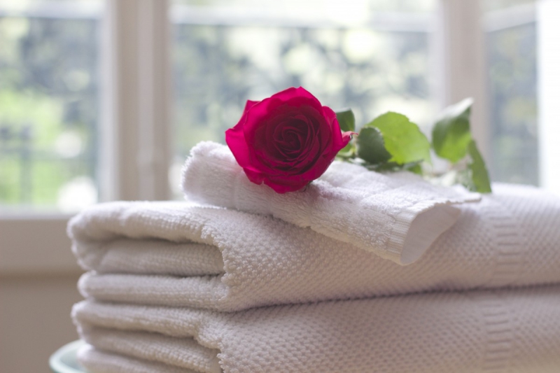 chambre-hote-VALLAURIS-min_towel_rose_clean_care_salon_spa_white_bath-731641